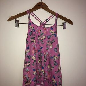 Pink Floral tank